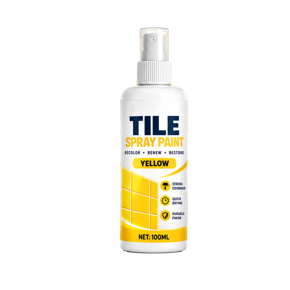⚡PROMO -50% !🧴Peinture spray rénovation carrelage, recolore et rafraîchit vos sols facilement✨