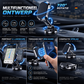 Support magnétique de téléphone de voiture rotatif et pliable