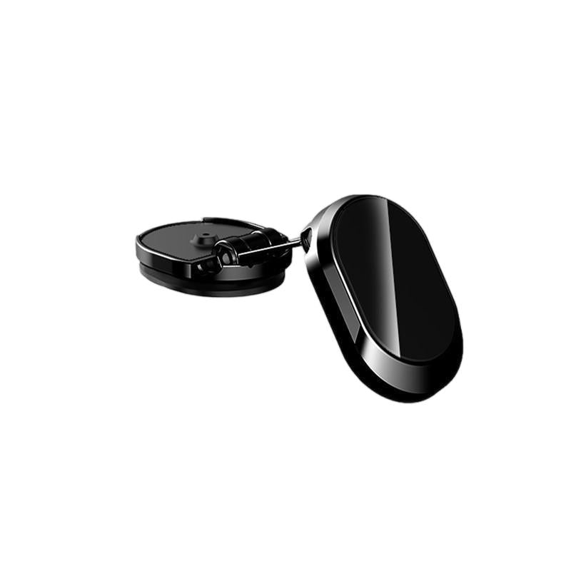 Support magnétique de téléphone de voiture rotatif et pliable