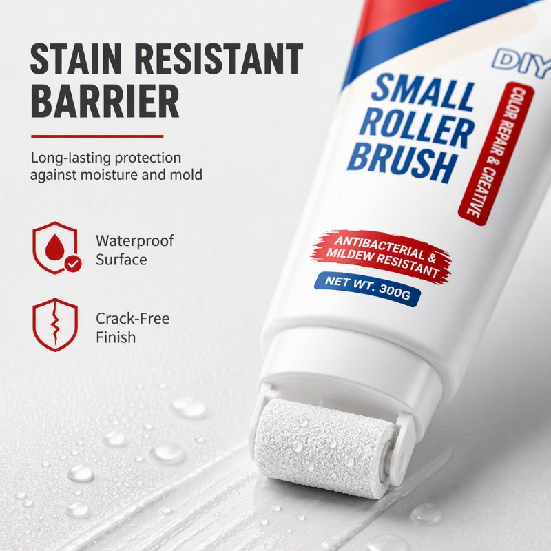 📢📢40% DE RÉDUCTION !! ⏰Pâte de Réparation Murale avec Rouleau Intégré – Imperméable, Prête à l'Emploi & Sans Odeur for une Rénovation Facile et Propre ✨