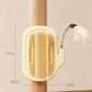 Accessoire d'angle 2-en-1 pour le toilettage autonome des animaux avec baguette à plumes