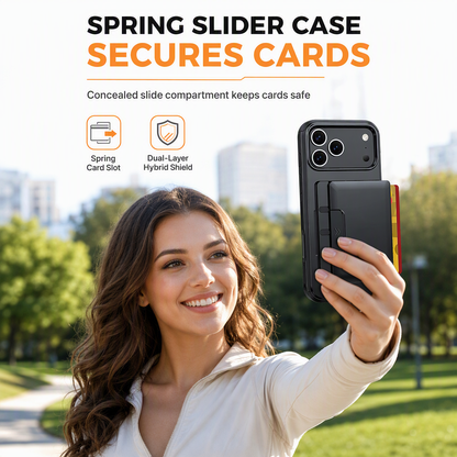 Étui de protection antichoc pour téléphone avec porte-cartes