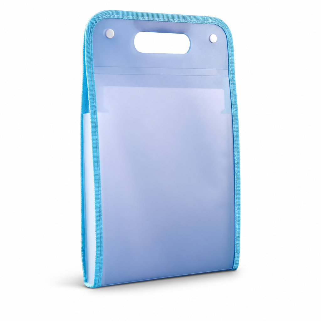 Organize Any Subject Instantly! No-Crumple Waterproof A4 File