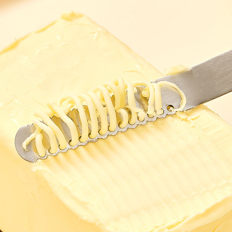 🧈50% DE RÉDUCTION ! Couteau à beurre multifonction acier inoxydable, tartiner facilement, idéal pour sandwiches et apéritifs ✨🥪