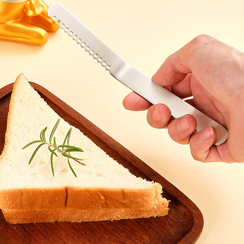 🧈50% DE RÉDUCTION ! Couteau à beurre multifonction acier inoxydable, tartiner facilement, idéal pour sandwiches et apéritifs ✨🥪