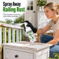 Spray de réparation blanc pour le bois : portes, tables et armoires