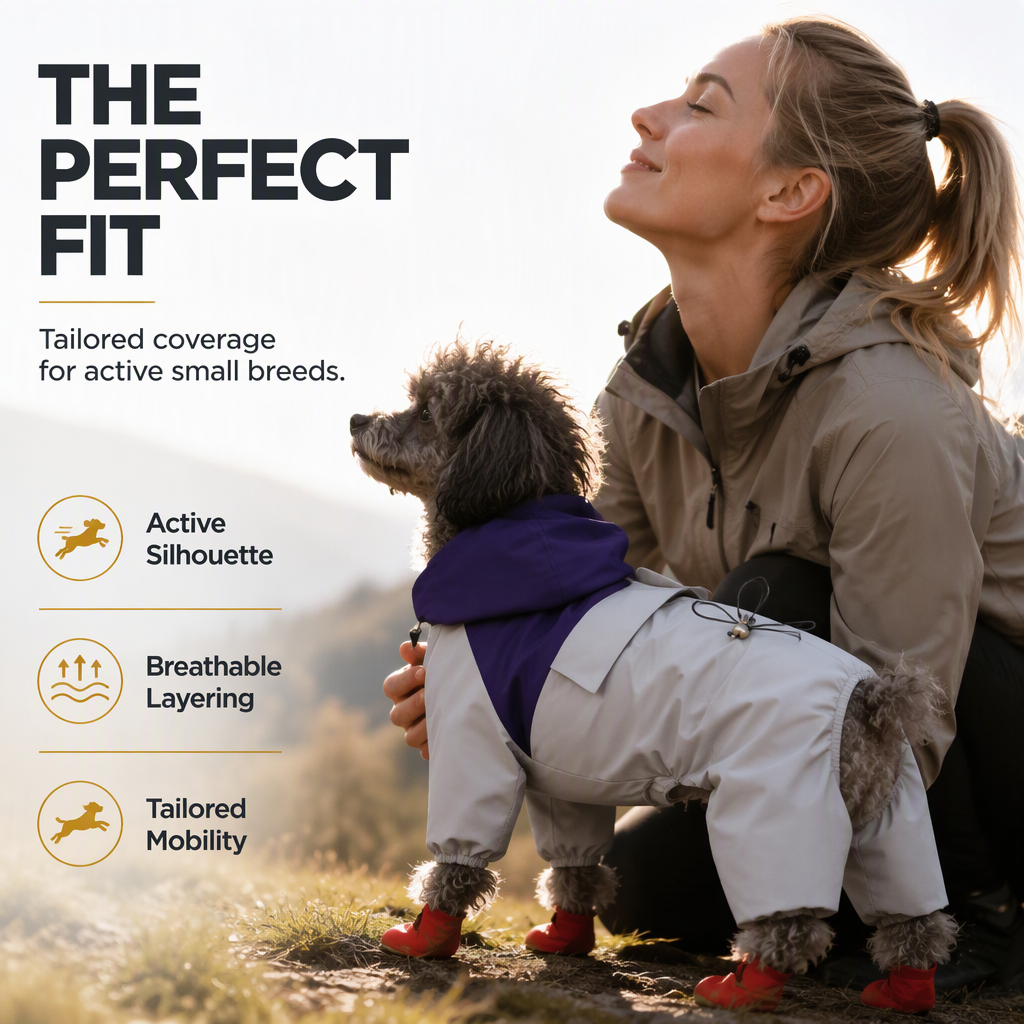 🐶🐾 PROMO FLASH : 50% DE RÉDUCTION ! Combinaison Imperméable Intégrale 4 Pattes pour Chien – Coupe-Vent & Anti-Boue, Tissu Déperlant Haute Densité & Respirant for une Liberté Totale sous la Pluie ✨