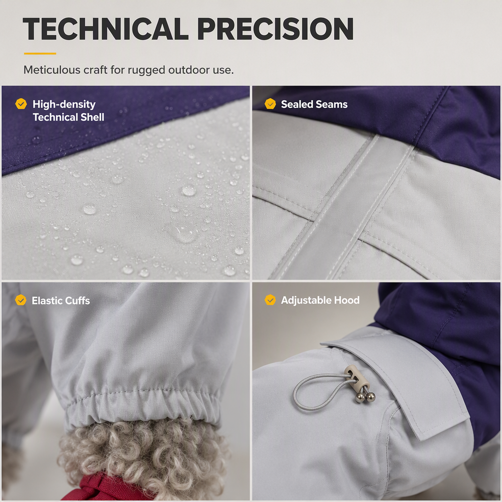 🐶🐾 PROMO FLASH : 50% DE RÉDUCTION ! Combinaison Imperméable Intégrale 4 Pattes pour Chien – Coupe-Vent & Anti-Boue, Tissu Déperlant Haute Densité & Respirant for une Liberté Totale sous la Pluie ✨