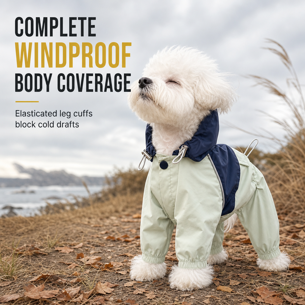 🐶🐾 PROMO FLASH : 50% DE RÉDUCTION ! Combinaison Imperméable Intégrale 4 Pattes pour Chien – Coupe-Vent & Anti-Boue, Tissu Déperlant Haute Densité & Respirant for une Liberté Totale sous la Pluie ✨