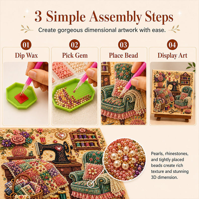 Kit de peinture diamant Creative Escape