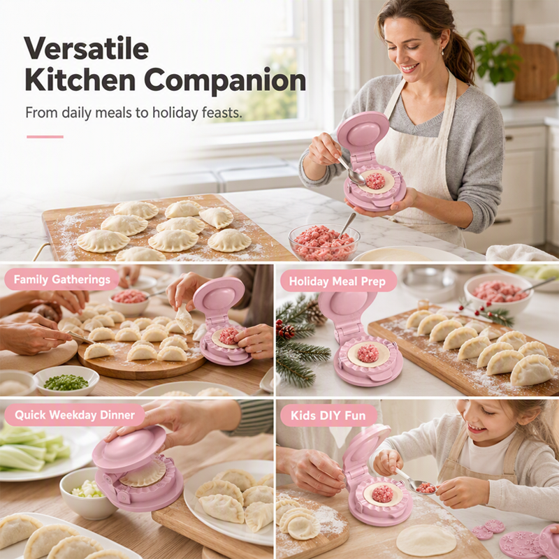 🔥 50% DE RÉDUCTION ! ✨Presse manuelle pour raviolis, idéale pour les débutants