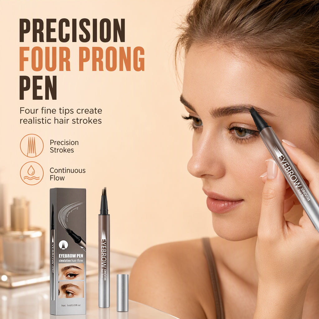 ⏳Offre spéciale à durée limitée⏰Stylo à sourcils liquide avec pointe pinceau fine