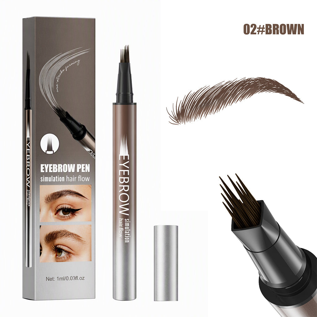 ⏳Offre spéciale à durée limitée⏰Stylo à sourcils liquide avec pointe pinceau fine