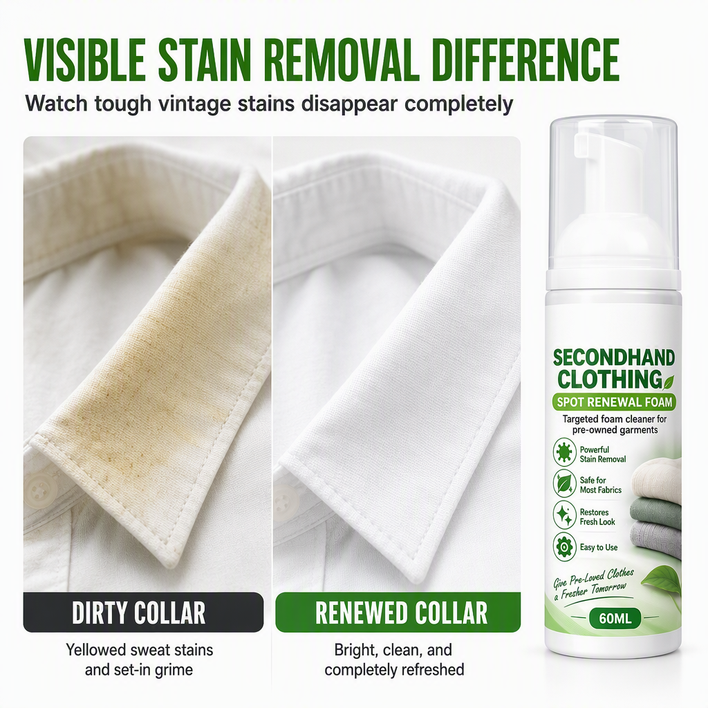 🧼 Mousse détachante pour vêtements sans rinçage