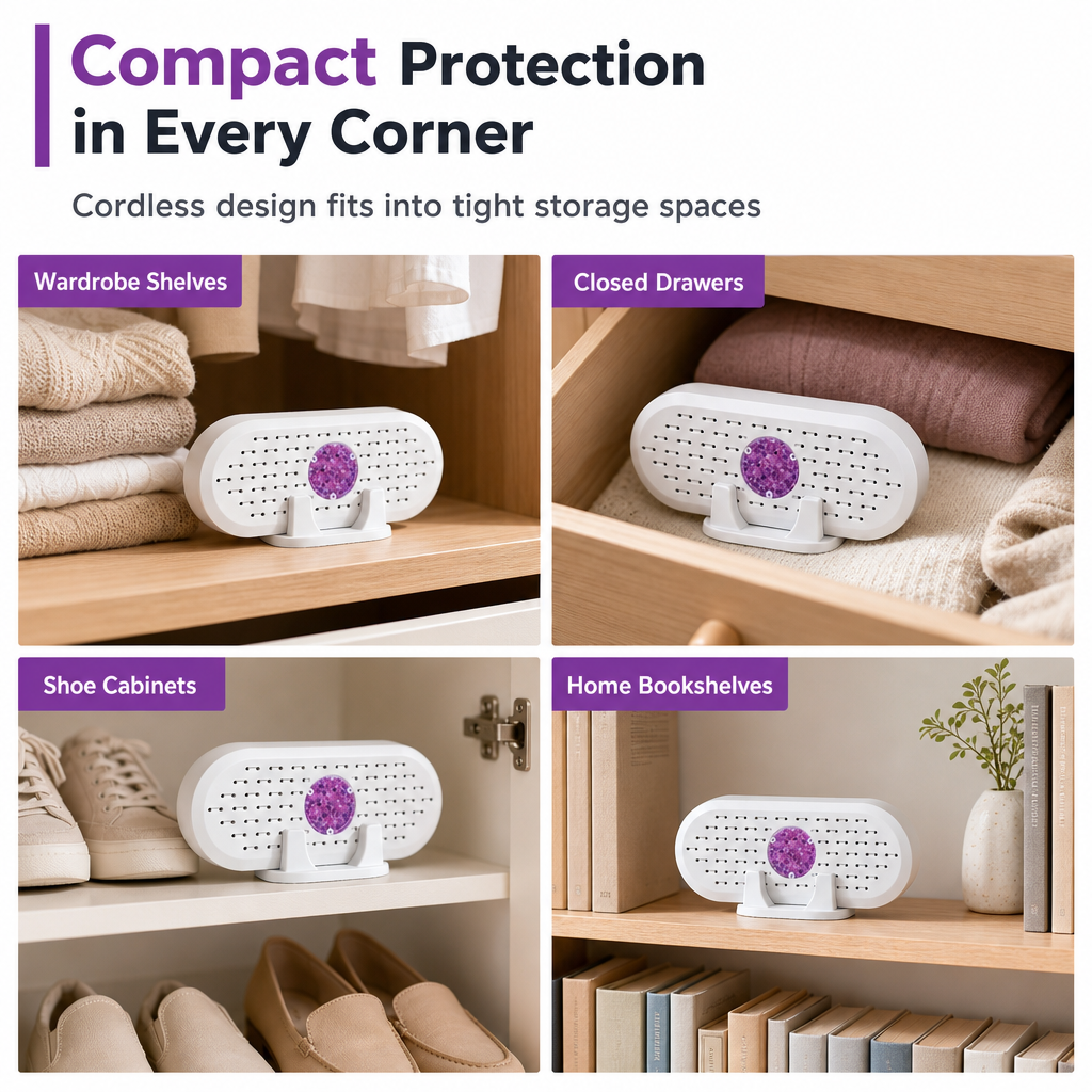 💧 Mini-absorbeur d'humidité réutilisable