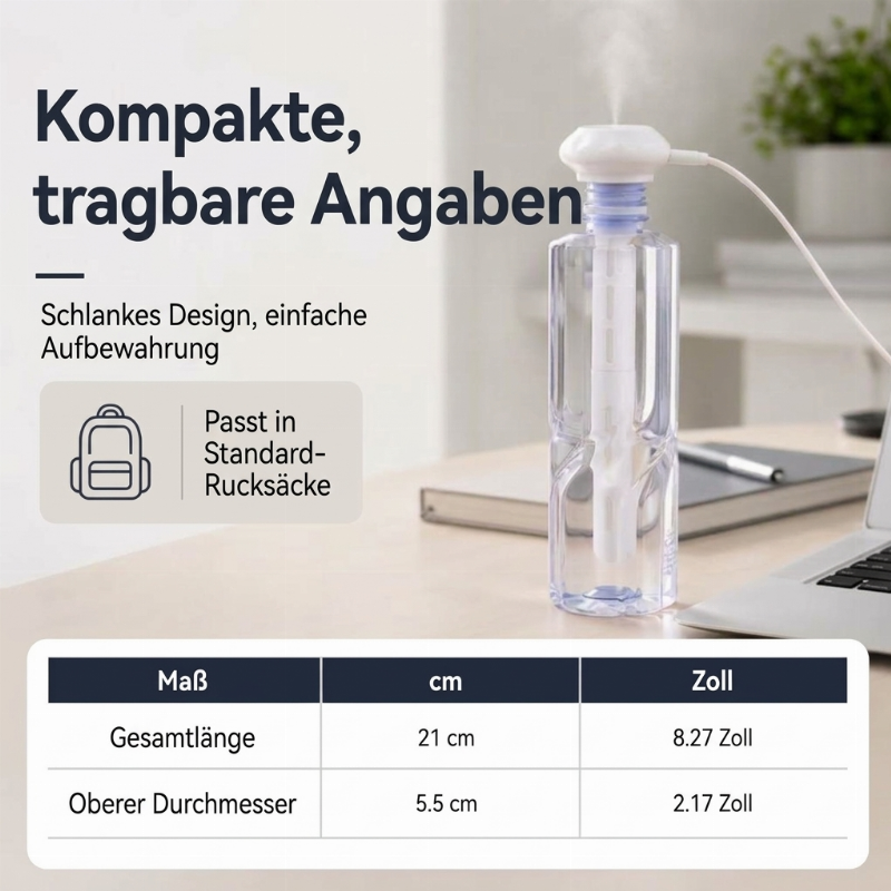 🔥 50% DE RÉDUCTION ! ✨Mini humidificateur portable à brume avec connexion USB