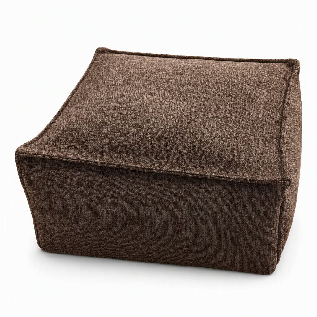 📢📢50 % DE RÉDUCTION !! ⏰ Housse pour pouf de rangement – Grande fermeture éclair, lavable, 45 x 45 x 23 cm ✨
