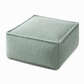📢📢50 % DE RÉDUCTION !! ⏰ Housse pour pouf de rangement – Grande fermeture éclair, lavable, 45 x 45 x 23 cm ✨