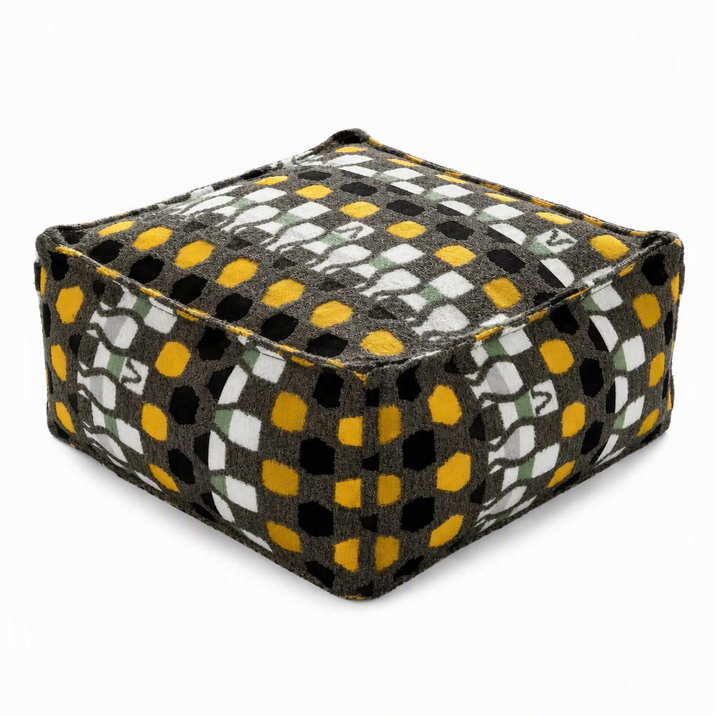 📢📢50 % DE RÉDUCTION !! ⏰ Housse pour pouf de rangement – Grande fermeture éclair, lavable, 45 x 45 x 23 cm ✨