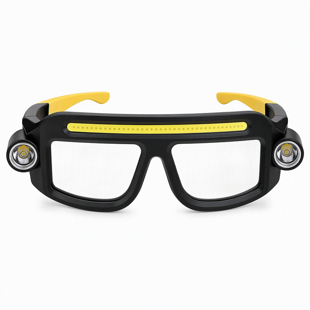 🔥PROMO FLASH -50% ! Lampe à clipser rechargeable USB double face pour lunettes ✨Bricolage & réparation, lumière stable, compacte