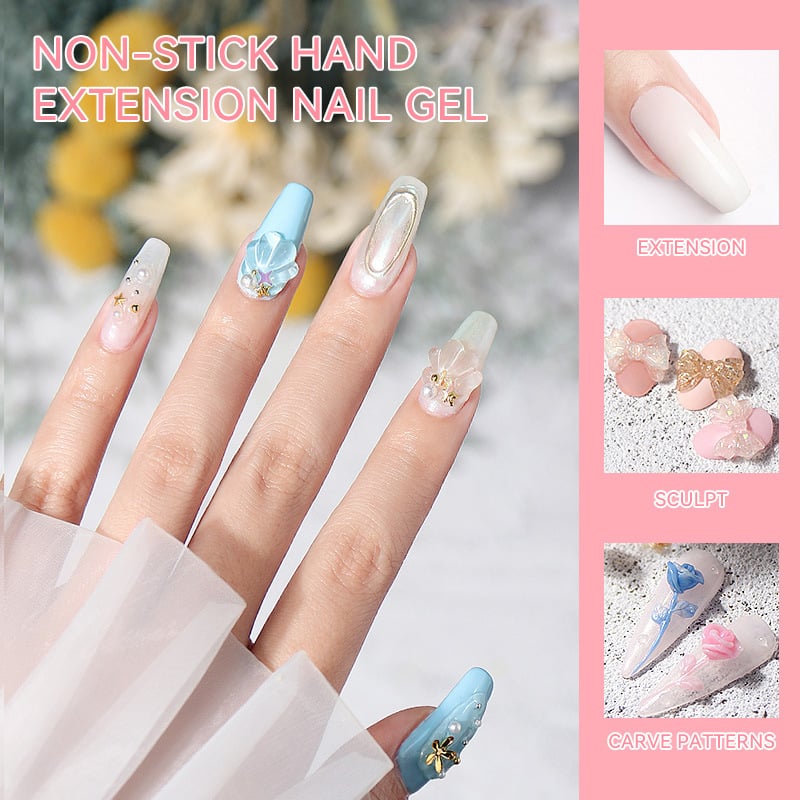 50% de Réduction – Gel Solide de Construction et Extension Ongles