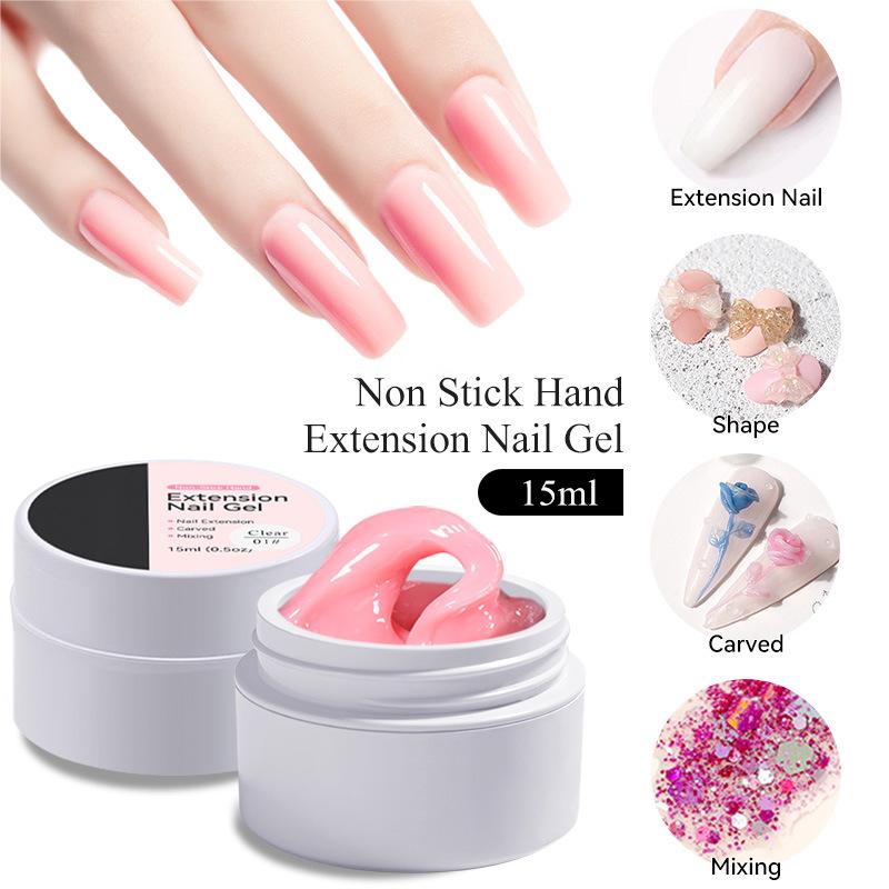 50% de Réduction – Gel Solide de Construction et Extension Ongles