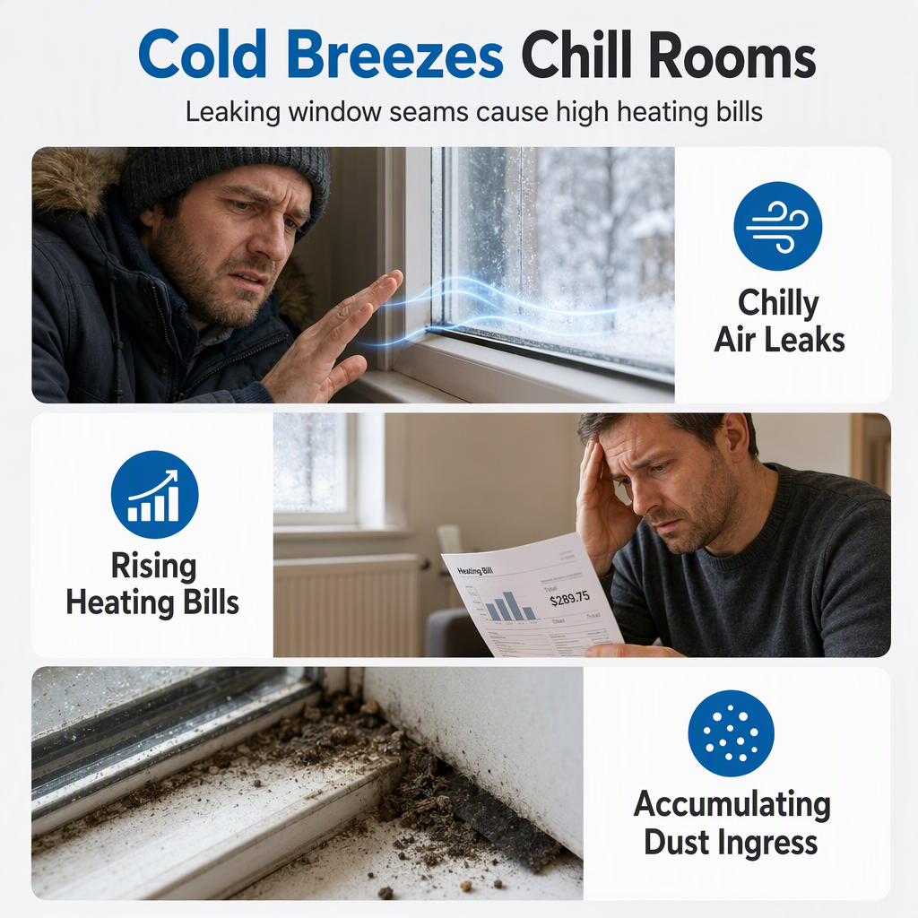 🚪50 % DE RÉDUCTION EN CE MOMENT ! Gel d'étanchéité pelable pour les interstices des portes et fenêtres – Joint d'étanchéité amovible coupe-vent, imperméable et anti-poussière pour l'isolation des interstices de la maison
