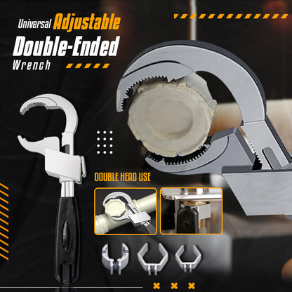 Clé universelle réglable à double tête