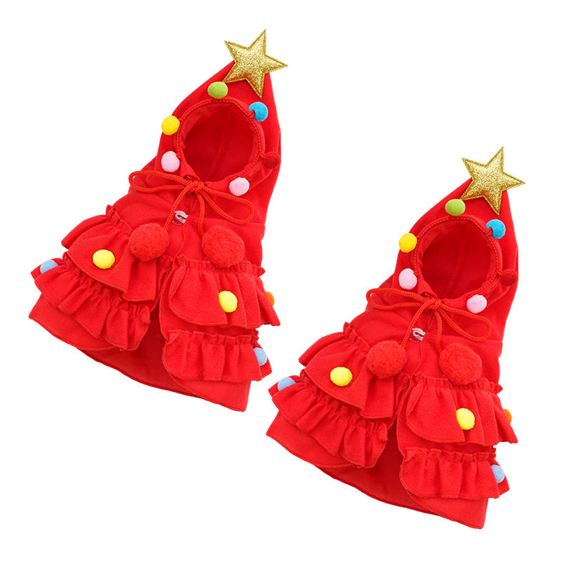 📢📢50 % DE RÉDUCTION !! ⏰Cape de Noël pour chats et chiens