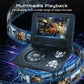📀 50 % DE RÉDUCTION EN CE MOMENT ! 🎬 Lecteur DVD portable avec écran pivotant à 180° | USB, sortie AV et jeux intégrés 🎮