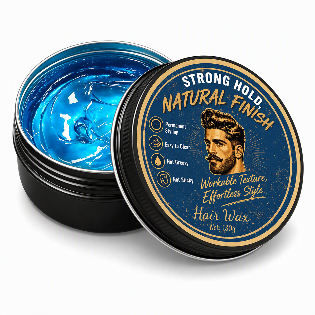 💈50 % DE RÉDUCTION EN CE MOMENT ! Cire coiffante pour homme parfumée à l'eau de Cologne, 130 g, finition mate, tenue forte, cire coiffante volumatrice, pâte coiffante soluble dans l'eau et longue tenue