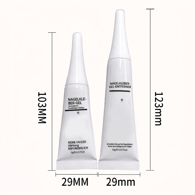 💅✨ Colle à Faux Ongles Professionnelle Extra Forte – Fixation Instantanée Sans Lampe UV, Tenue Jusqu'à 45 Jours & Dissolvant Doux Inclus for une Manucure Parfaite à Domicile ✨