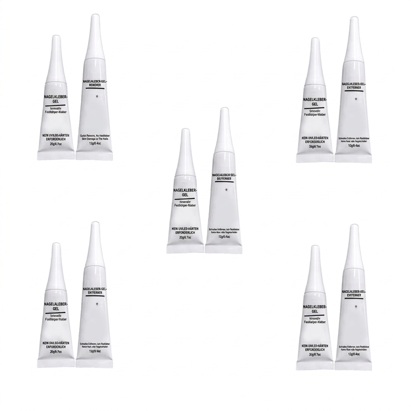 💅✨ Colle à Faux Ongles Professionnelle Extra Forte – Fixation Instantanée Sans Lampe UV, Tenue Jusqu'à 45 Jours & Dissolvant Doux Inclus for une Manucure Parfaite à Domicile ✨