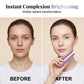 💄✨ Stick fond de teint 2-en-1 à couleur changeante | Stick fond de teint crème adaptant-se à la carnation pour un maquillage impeccable
