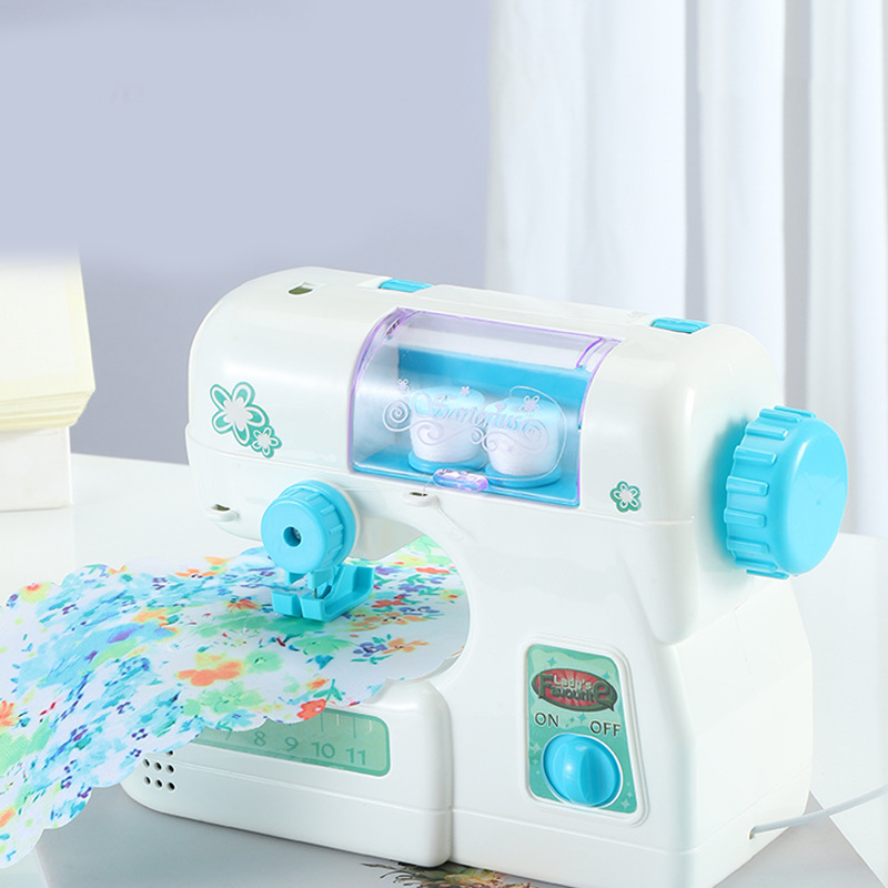 🔥 Le plus beau des cadeaux🎁 ✨Mini-machine à coudre électrique créative (jouet)