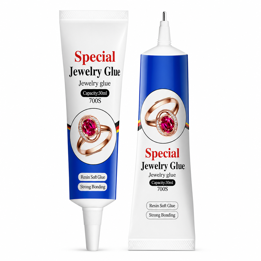 🔥🎄 -50 % -Colle transparente de précision pour bijoux – embout ultrafin, 30 ml, résistante à l’eau