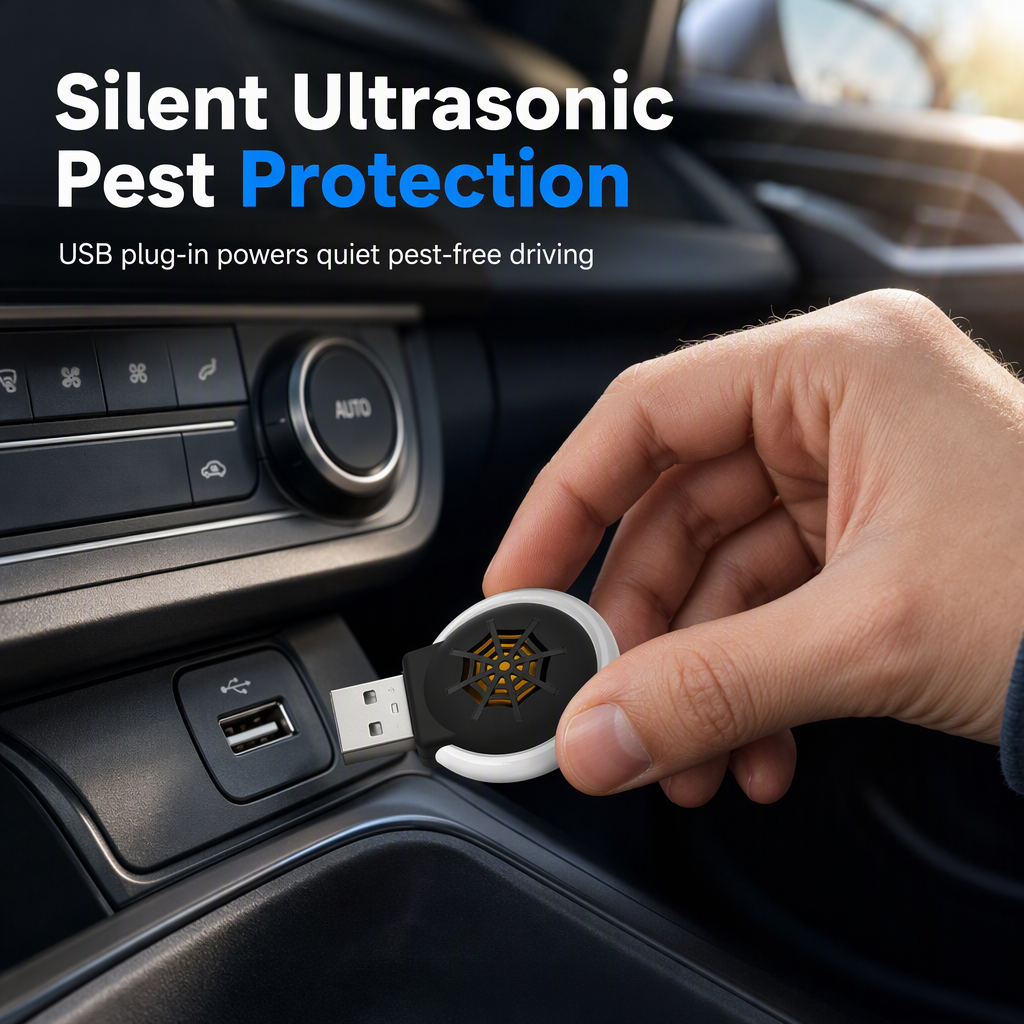 Répulsif antiparasitaire portable USB à ultrasons