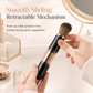 🖌️DERNIER JOUR DE VENTE ! 50 % DE RÉDUCTION !!📢Ensemble de pinceaux de maquillage rétractables portables, outil cosmétique de voyage multifonctionnel avec pinceau à poudre et à lèvres en silicone