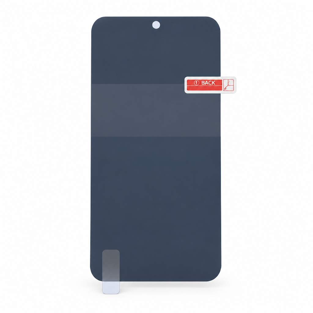 Gradient Privacy Hydrogel Screen Protector Colorful Anti TPU Film with Easy Installation Positioning Sticker Compatible with 18 Pro Max 17 Air 16 15 14 Series