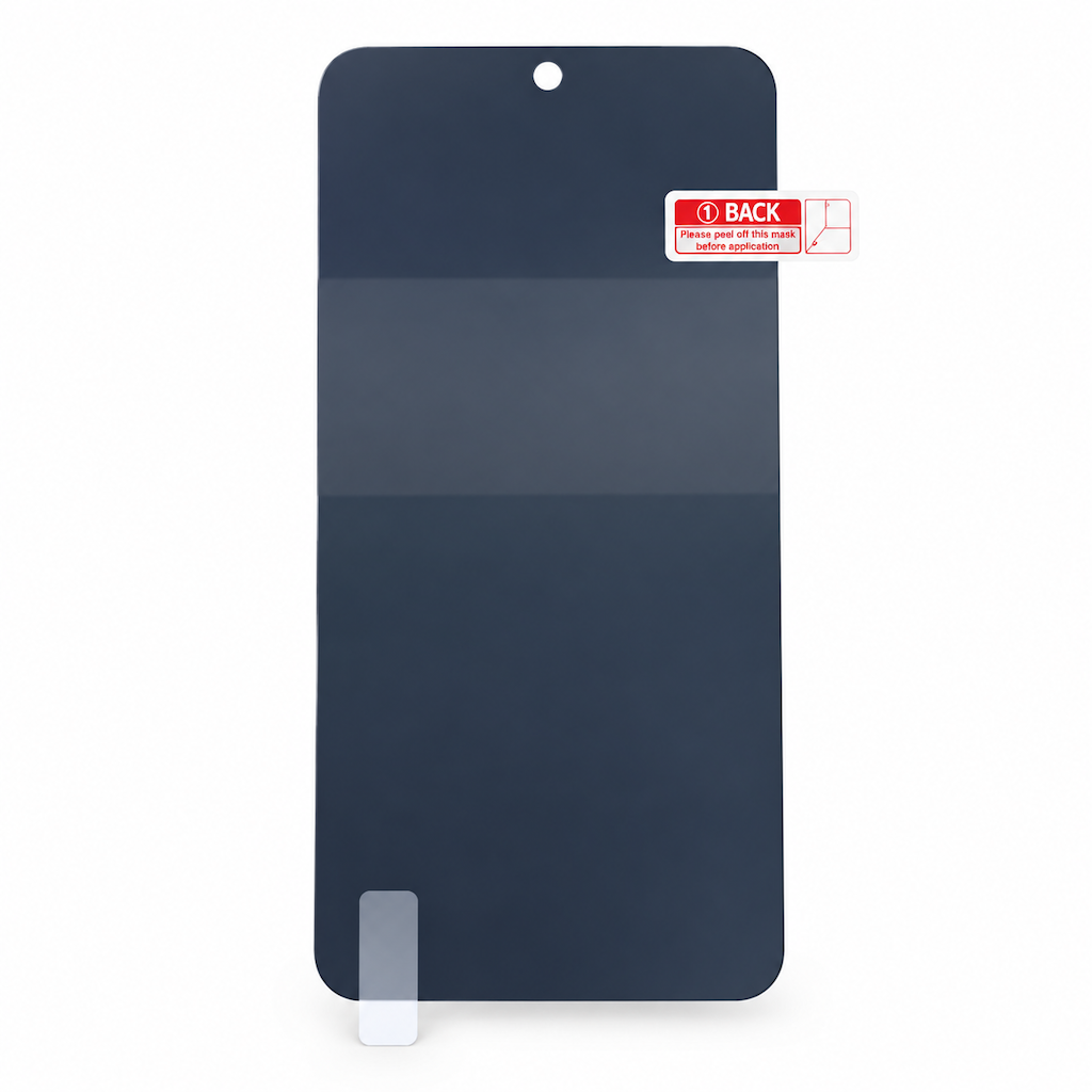 Gradient Privacy Hydrogel Screen Protector Colorful Anti TPU Film with Easy Installation Positioning Sticker Compatible with 18 Pro Max 17 Air 16 15 14 Series