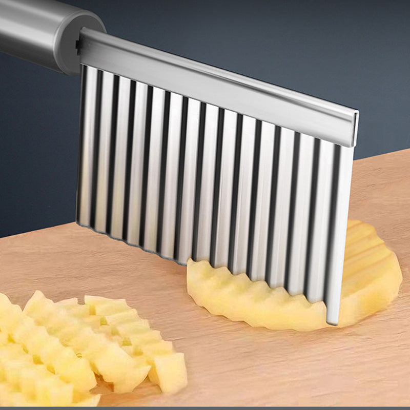 🔥 50% DE RÉDUCTION ! ✨Couteau à découpe crénelée en acier inoxydable