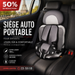 🚗 50% DE RÉDUCTION! 🧒 Siège Auto Portable pour Enfant – Léger (360 g), harnais 5 points & confort – Idéal pour les voyages et le quotidien ✨