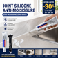 Mastic imperméable et résistant aux moisissures pour cuisine et salle de bain